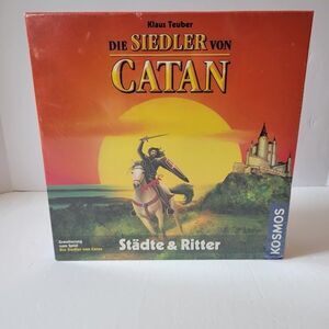 NEW 2007 Klaus Teuber - The Settlers of Catan Card Game - GERMAN - Kosmos
